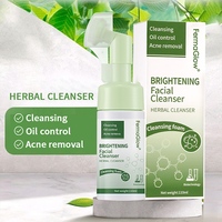 Nettoyant Visage Purifiant et Éclaircissant à l'Acide Salicylique et à l'Acide Kojique, à Base de Filtrat de Champignons Fermentés, Anti-Acné, Équilibrant le Sébum et Purifiant les Pores