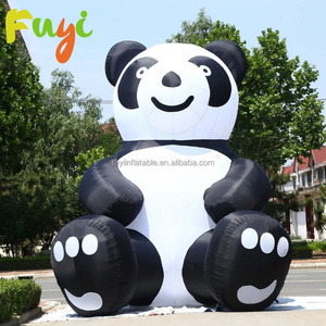 Offre Spéciale – Livraison Rapide – Figurine Géante Gonflable Panda à Tête en Bas et Ventre Rond pour Attraction de Marché Nocturne - Product Image 5