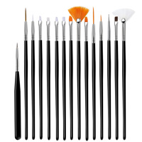 Kit de Pinceaux pour Nail Art Multi-types – Stylo de Manucure, Pinceaux Liner, Pinceaux à Points en Silicone et à Cristaux pour Salon de Manucure et DIY – Vente en Gros