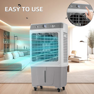 AC/DC panneau solaire dc refroidisseur d'air rechargeable <span class=keywords><strong>climatiseur</strong></span> 4500cmh humidificateur évaporatif désert marais refroidisseur ventilateurs - Product Image 4