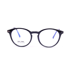 Montures de lunettes Qianai, rondes ovales, monture intégrale, TR90, légères, unisexes, pour hommes et femmes, avec verres AC, numéro de pièce 3182 - Product Image 5