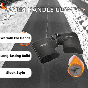 Gants de protection contre le froid WUPP pour guidon de moto, scooter - Garantie de 12 mois - Accessoires essentiels pour moto - Product Image 2