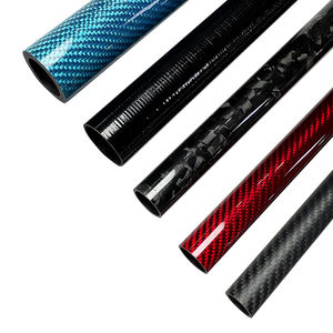 Ống sợi carbon cường độ cao chịu nhiệt nhiệt độ cao 3K ống tròn sợi carbon đầy đủ - Product Image 4