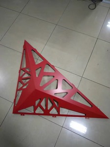 Panneau décoratif en aluminium perforé découpé au laser, à plaque unique, pour murs extérieurs - Product Image 2