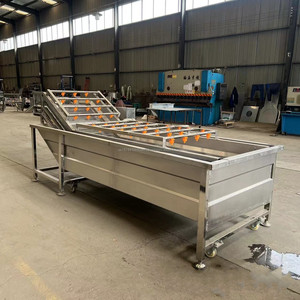 Unique Features Full Automatic Vegetable Fruit Sorting Cutting Washing Drying <b>Processing</b> Vegetable Washing <b>Line</b> - Product Image 5