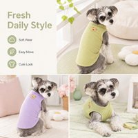 Vêtements pour chiens en gros OEM ODM, pull pour chien en tissu uni, vêtements chauds pour animaux de compagnie toute saison, vêtements pour chiots d'extérieur