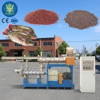 Extrudeuse flottante d'aliments pour poissons de haute qualité faisant la machine de production granulés d'aliments pour poissons faisant la machine de traitement
