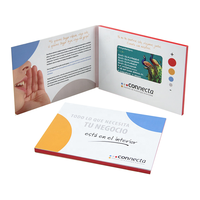 Produits promotionnels les plus populaires, article cadeau, écran lcd, module de lecteur, carte de vœux, livret, vidéo, livret