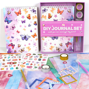 Nuevo Set de Cuaderno Kawaii para el Regreso a Clases, Kit de Diario para Scrapbooking, Caja de Regalo de Papelería Creativa - Product Image 6