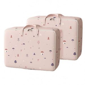 Bolsa de Almacenamiento de Ropa y Edredones de Tela No Tejida, Bolsa Organizadora de Gran Capacidad, Bolsa de Transporte para Mudanza - Product Image 5