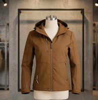 Chaqueta Softshell con Capucha Personalizada para Hombre, Impermeable, Cortavientos y Transpirable para Senderismo