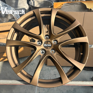 ล้อแม็ก Viorock ผลิตโดย Monoblock ขนาด 18/19/20/21/22 นิ้ว PCD 5x120 5x112 ใช้ได้กับ 718 Cayman <span class=keywords><strong>GT4</strong></span> 370Z <span class=keywords><strong>Nismo</strong></span> M3 M4 F488 F430 - Product Image 2