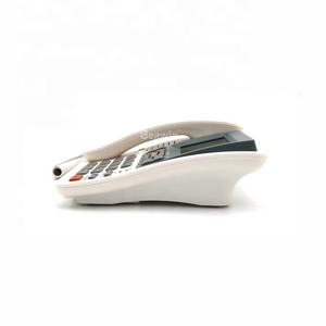 Téléphone de bureau filaire haute performance à 2 lignes avec affichage super LCD de l'identification de l'appelant et fonction d'appel de conférence à <span class=keywords><strong>3</strong></span> voies - Product Image 3