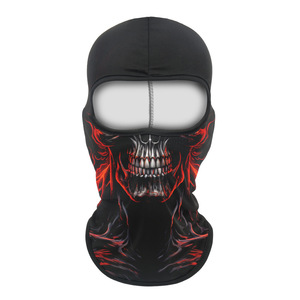 Masques intégraux personnalisés avec logo imprimé en 3D, <span class=keywords><strong>cagoule</strong></span>, Halloween, cosplay, masque de <span class=keywords><strong>ski</strong></span> drôle et cool, masque de crâne animal, balaclava - Product Image 4