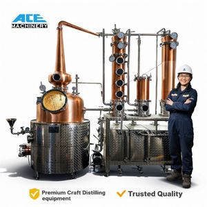 Ace Copper Alembic With Reflux Column for Craft Gin and Botanical Extract Distillation - Product Image 3
