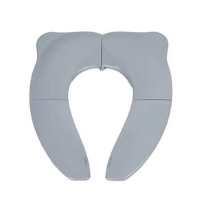 Siège de toilette portable pliable pour enfants, couvercle de toilette pliable personnalisé en forme de grenouille, poubelle d'apprentissage pour tout-petits - Product Image 1