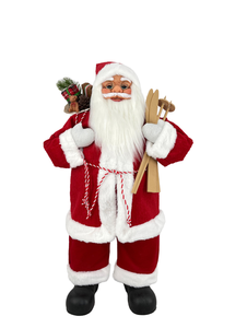 OEM/ODM Présentoir de Noël Père Noël Exceptionnel Père Noël <span class=keywords><strong>Famille</strong></span> Décoration de Noël Figurine en Peluche Père Noël - Product Image 3