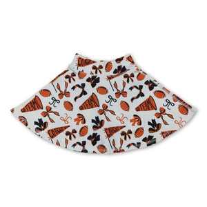 Jupe-short de cheerleading pour bébés filles, avec nœuds rouges, pour le football, le cheer et le yoga - Product Image 2