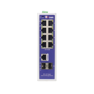 Switch PoE industriel géré L2+ 10/100/1000M 4/8 ports PoE + 2 ports SFP Uplink pour caméra IP CCTV - Product Image 4