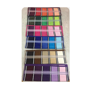 Toallas de Rizo a Rayas Versátiles Hechas con 100% Algodón e Hilo Reciclado para Baño, Gimnasio o Viajes - Product Image 2