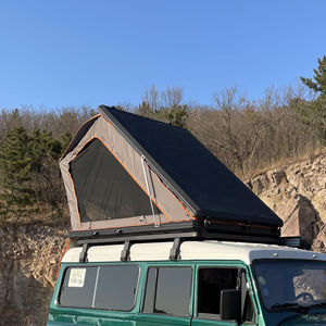 Vente directe d'usine, tente de toit pour 2 personnes, compacte, légère, tente de toit pour SUV/camion, Oxford, quatre saisons, imperméable, automatique et rapide - Product Image 1