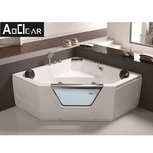 Aokeliya high-quality acrylic resin massage bathtub for bathroom use with shower and jets