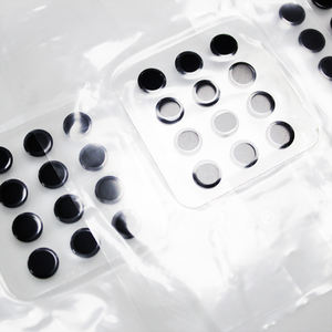 Tappetino per Mouse in vetro da gioco personalizzato con piedini rotondi con piedini in vetro per Mouse Razer Viper F1 - Product Image 1