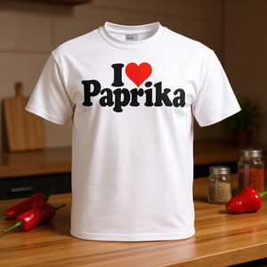 T-shirt promotionnel « I Love Heart Paprika Spice » - Product Image 3