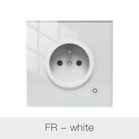 MOES FR Tuya Moniteur intelligent Wifi Maison intelligente dans l'interrupteur mural et prise de courant 100-240v Commande vocale avec Alexa Google