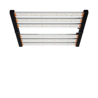 Lámpara LED Compacta de 320W de Espectro Completo, Ahorro de Energía, IP65, de Aluminio, para Cultivo Interior, Floración y Plantas en Invernaderos