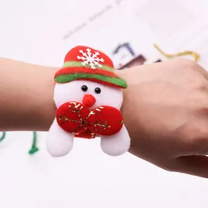 Christmas Slap Bracelets Santa Claus slap bracelet snap wristband slap wrap reflex wristband