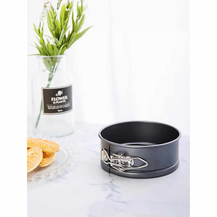 Detachable 12cm Bread Pan Steel Aluminium Metal Nonstick Coating for Baking Bread Cupcakes Cakes Multiple Usage Molds Cake