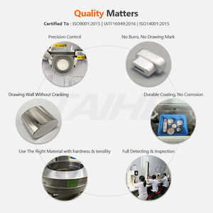 Componenti di Precisione Personalizzati <span class=keywords><strong>in</strong></span> <span class=keywords><strong>Lamiera</strong></span> Stampata e Imbutita: Alloggiamenti Tubolari e <span class=keywords><strong>Coperture</strong></span> <span class=keywords><strong>in</strong></span> Acciaio Inossidabile, Alluminio, Ottone - Product Image 6