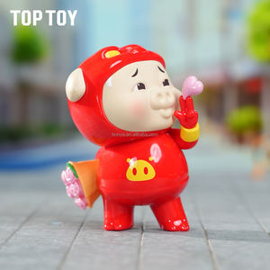 Caja Sorpresa de Juguetes Coleccionables de la Serie GG Bond Forever Guardians, Figura Coleccionable de Dios Cerdito Héroe, Adorno de Escritorio, Regalo de Navidad - Product Image 3