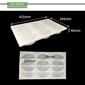 Tùy chỉnh dùng một lần rõ ràng vỉ PP 12 di động đông lạnh bánh bao Takeaway container bánh bao bao bì khay với nắp - Product Image 6