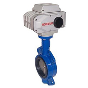 Válvula de mariposa eléctrica Roesun Dn65 para aplicación de agua a temperatura normal - Product Image 1