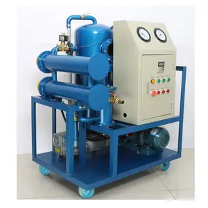 portable lubricant oil filtration machine dehydration plant for transformer oil