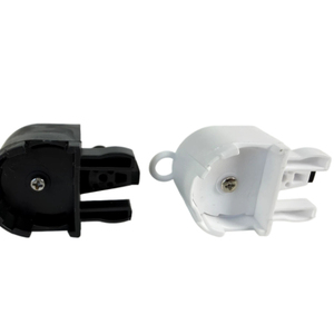 <span class=keywords><strong>ORVIBO</strong></span> Endcap - Accesorios para Cortinas con Diseño Moderno, Material de PC Blanco, Duradero, Caja de Engranajes Pequeña, para Sala de Estar - Product Image 1