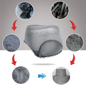 Biancheria intima da donna all'ingrosso tormalina senza soluzione di continuità ione negativo lungo infrarosso sano anione in fibra d'argento mutandine d'epoca da donna - Product Image 4