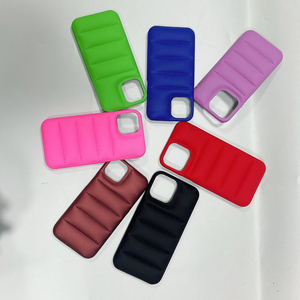 Funda de teléfono de plumón para iPhone 13 Pro Max 13 Mini 12 11 X XS Max XR, carcasa de marca a la moda para iPhone 7 8 Plus - Product Image 4