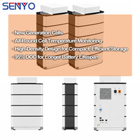 Système de stockage d'énergie hybride LiFePO4 haute capacité avec BMS intelligent et CAN, pour autoconsommation solaire domestique et alimentation de secours d'urgence