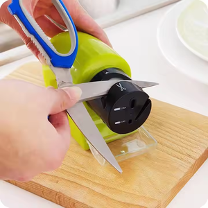Battery Type Multi-function Sharpener High-precision Fast Sharpener Household <b>Kitchen</b> Electric <b>Scissors</b> Sharpener - Product Image 4
