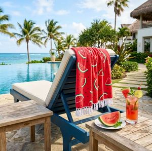 Hot Sale Summer Quick Dry Digital Printed <b>Microfiber</b> Custom Free Design <b>Beach</b> <b>Towel</b> With Logo - Product Image 2