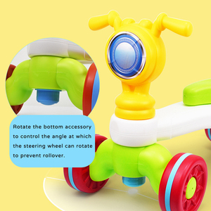 Activités de plein air pour enfants Jeu d'extérieur pour bébé Jouets de 2 à 4 ans Voiture à pédales Poussée à pied Mini Poussée pour bébé à pédales pour enfants - Product Image 6