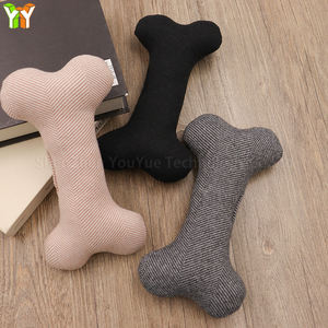 Jouet à mâcher interactif et durable en os de chien, produit en peluche promotionnel pour animaux de compagnie pour le nettoyage des dents - Product Image 4