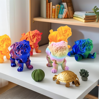 Großhandel 3D-Gedrucktes Frozen Mops Plastik-Hundemodell Anpassbare OEM-Spielzeuge Trendige Geschenke Anbieter-Service Film- und TV-Thema Ab 12 Jahren