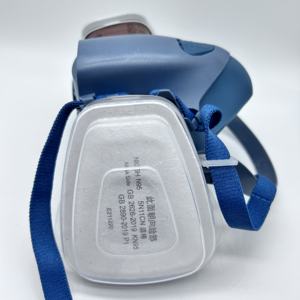 7502 ensemble complet protection <span class=keywords><strong>respiratoire</strong></span> demi-<span class=keywords><strong>masque</strong></span> à gaz 5N11 filtres 6001CN <span class=keywords><strong>cartouche</strong></span> de vapeur organique - Product Image 3