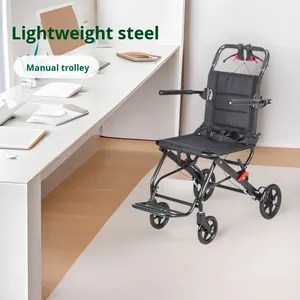 Nouveau modèle de fauteuil roulant électrique détachable en alliage d'aluminium, durable, adapté à tous les terrains, de qualité supérieure - Product Image 1