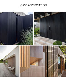 Panneaux muraux ASA haute résistance aux intempéries, panneaux muraux Goldenteak résistants aux intempéries pour bâtiments commerciaux - Product Image 4