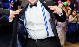 <span class=keywords><strong>Tirantes</strong></span> de luz LED para <span class=keywords><strong>hombre</strong></span>, Accesorios luminosos para decoración de fiesta, el mejor precio - Product Image 5